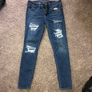 american eagle super stretch jegging